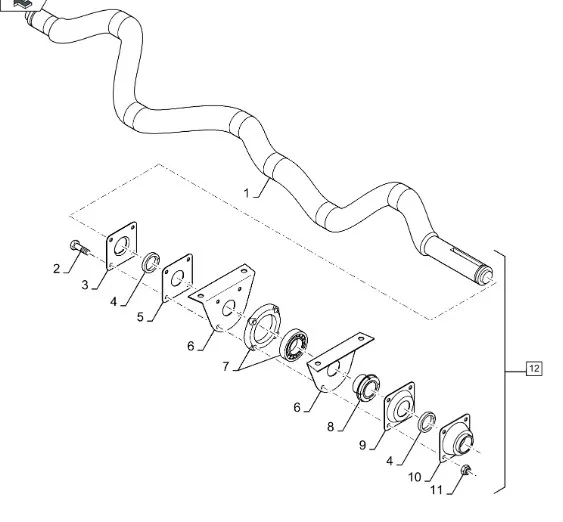 9850679 - Фланец