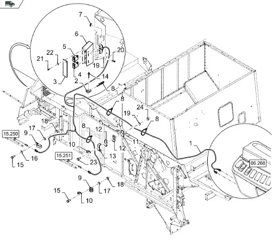 87747208 - выключатель в сборе